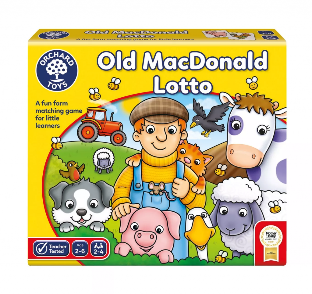 Old Macdonald Lotto Game