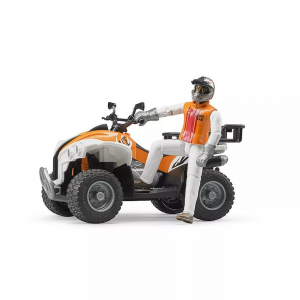 Quad Bike with Rider