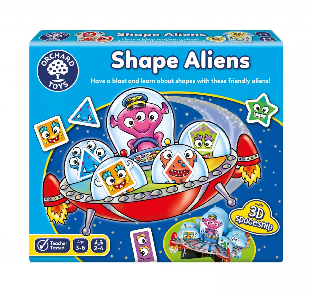 Shape Aliens Game