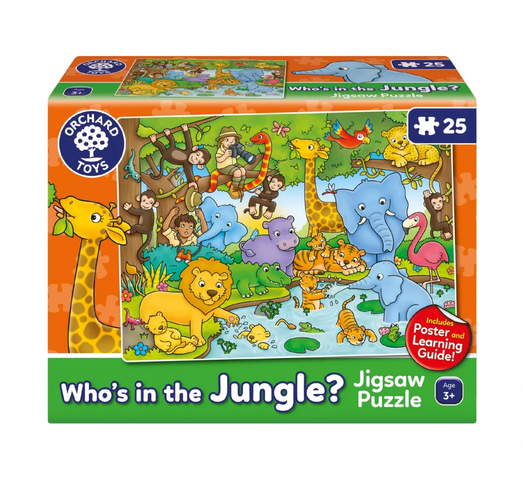 Who's In The Jungle Puzzle