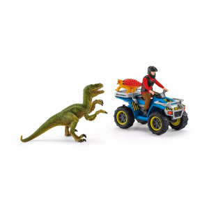 Quad Escape from Velociraptor