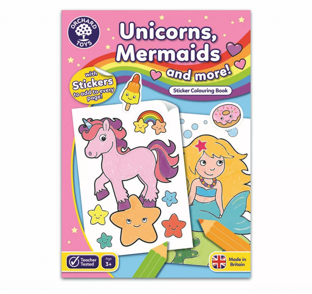 Unicorns & More Colouring Book