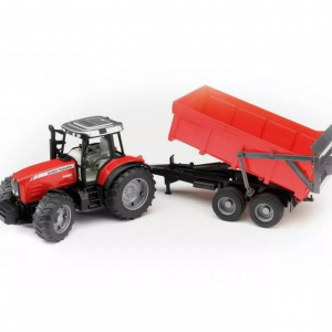 Massey Ferguson 7480 & Trailer