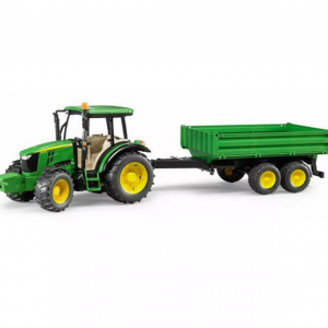 John Deere 5115M with Trailer