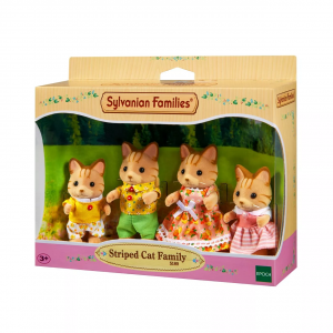 Striped Cat Family