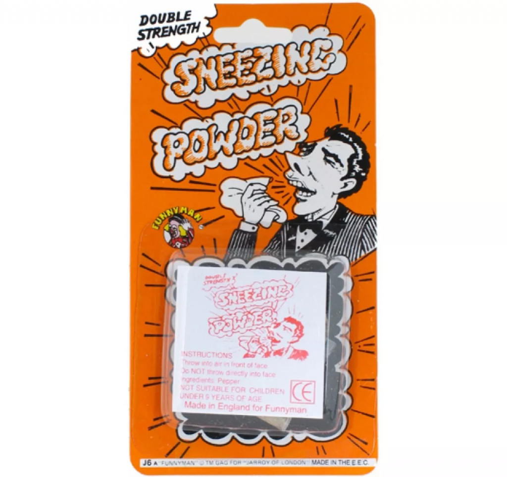Joke Sneezing Powder