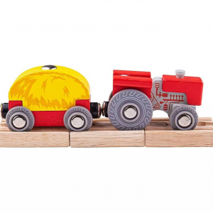 Red Tractor & Wagon