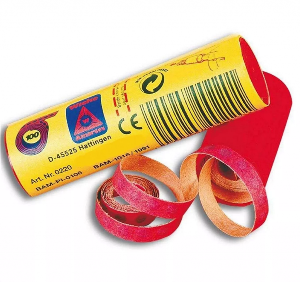 Paper Roll Caps 100 Shot -Each