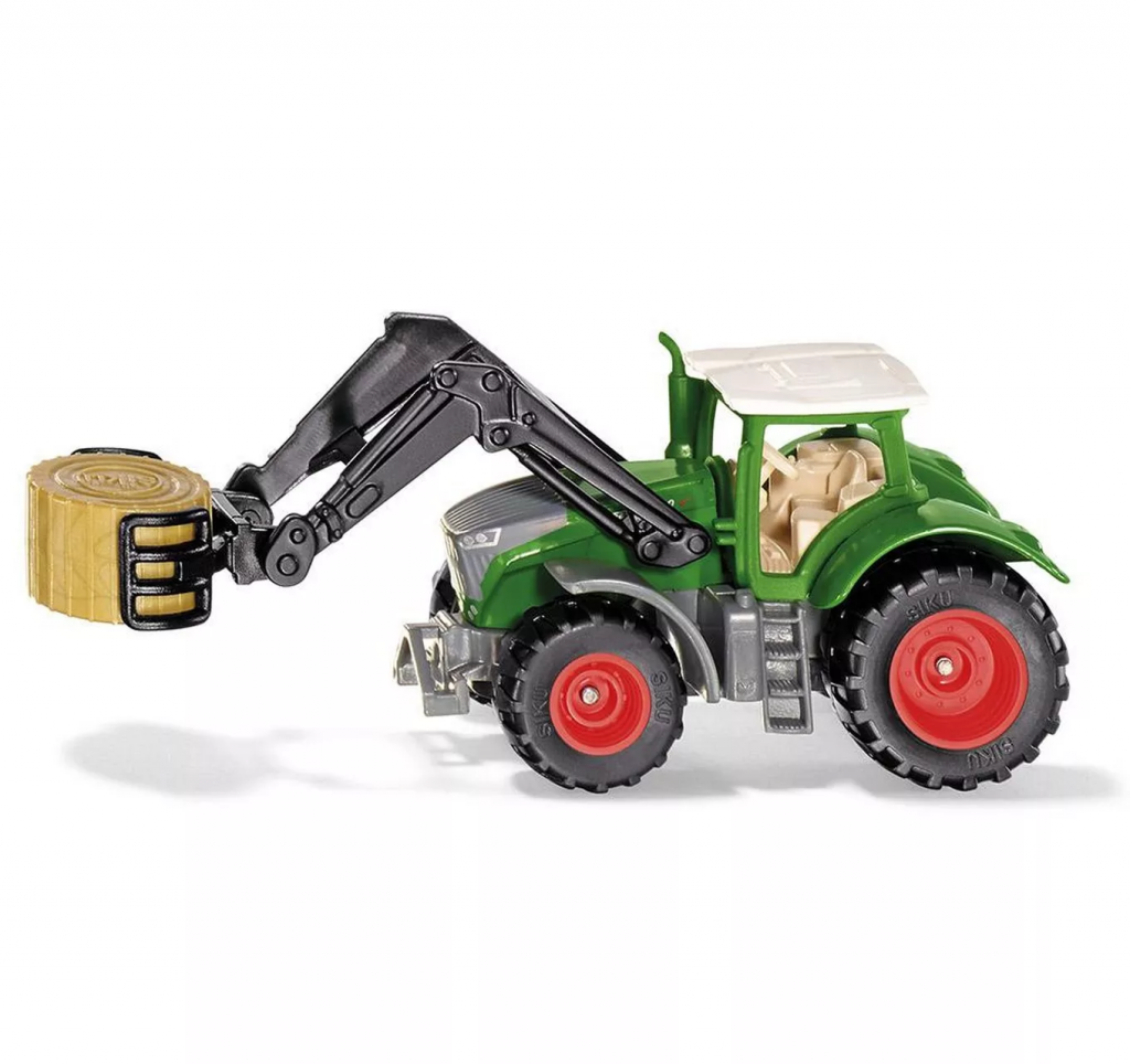 1:87 Fendt Tractor With Bale Gripper