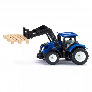 1:87 New Holland With Pallet Fork & Pallet