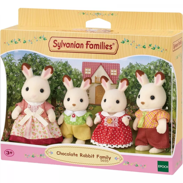 Chocolate Rabbit Family