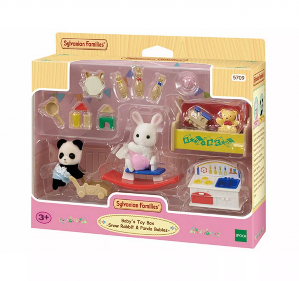 Baby's Toy Box -Rabbit & Panda