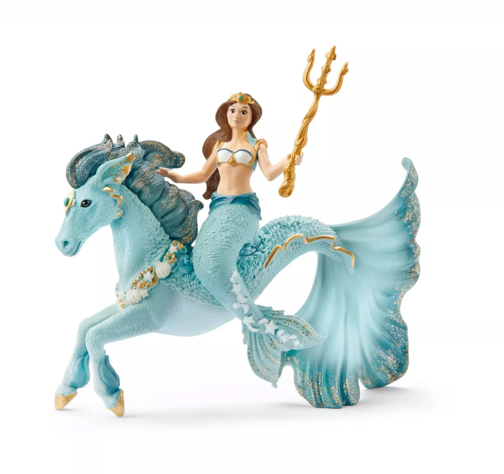 Mermaid Eyela on Horse