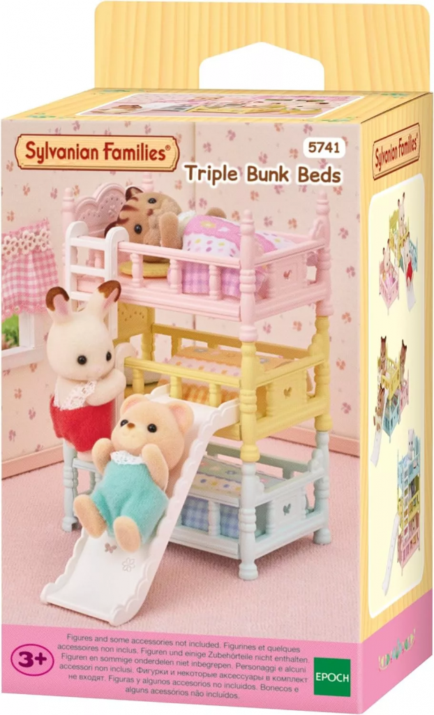 Triple Bunk Bed Set