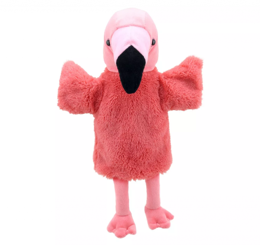 Eco Puppet Buddies Flamingo