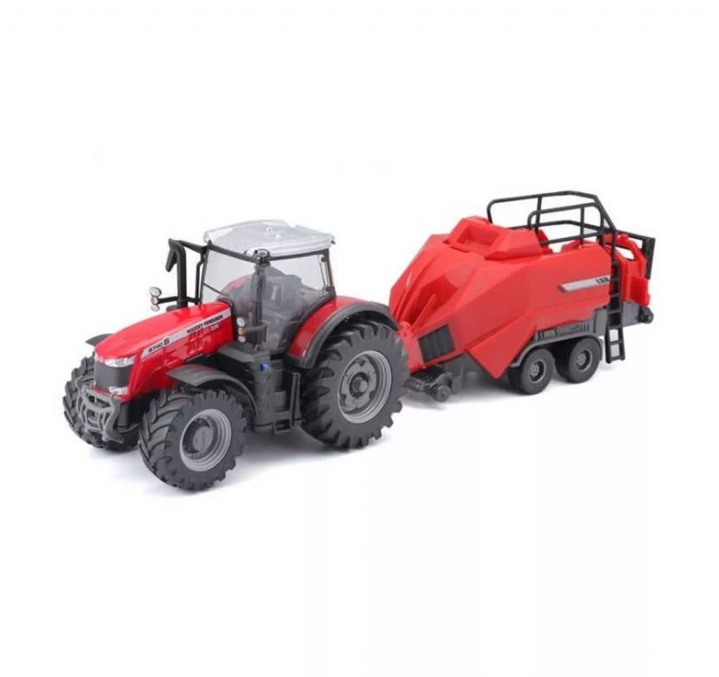 MF 8740S with Baler