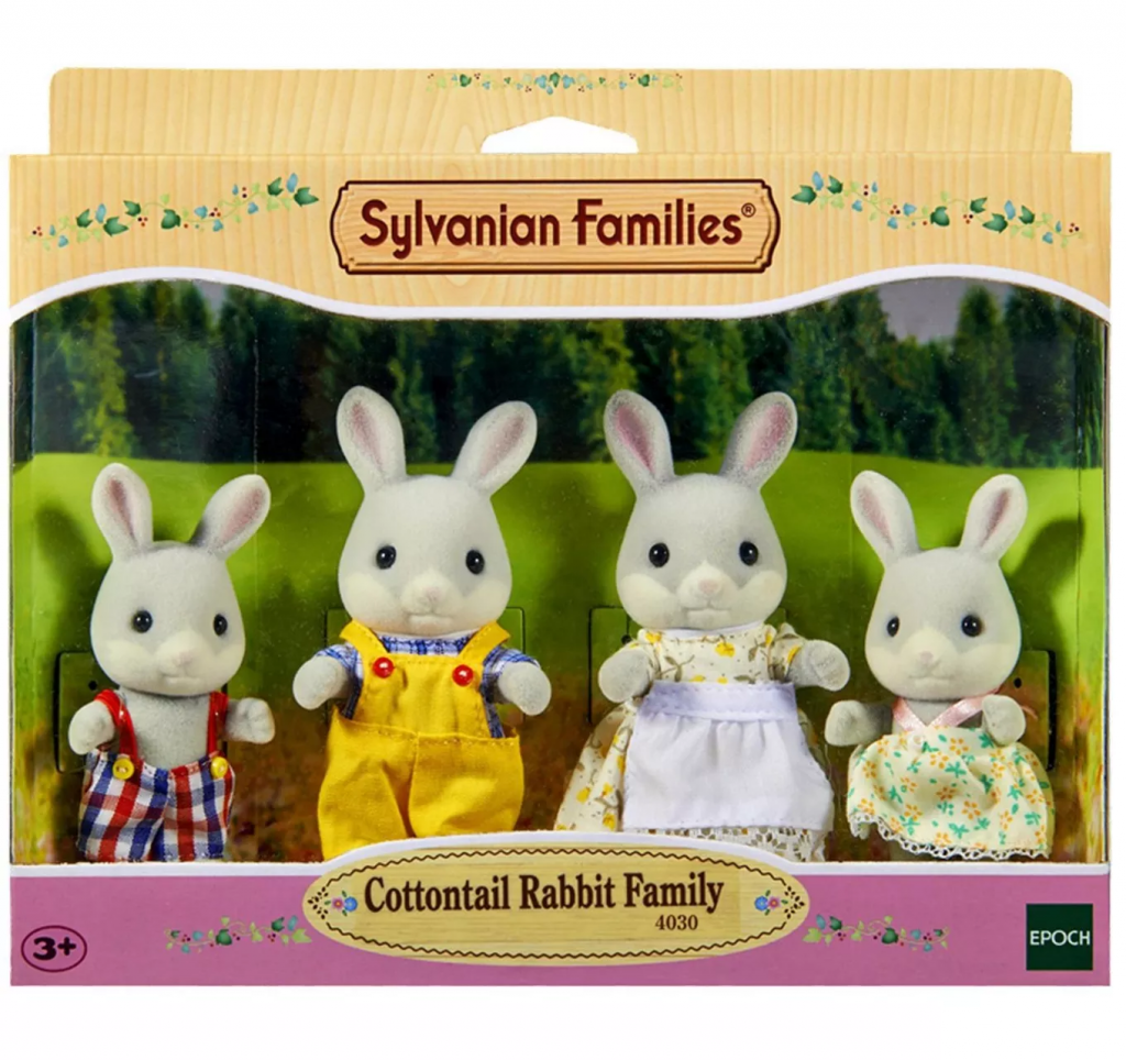 Cottontail Rabbit Familiy
