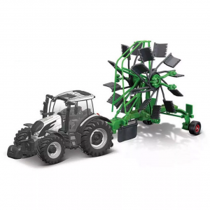 Valtra M2Q with Whirl Rake
