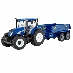 New Holland T6 with Trailer