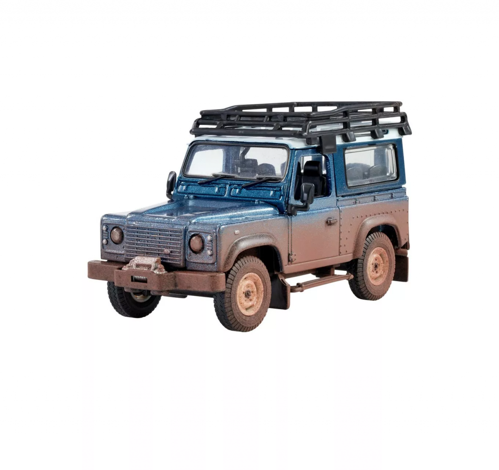 Muddy Land Rover Defender 90
