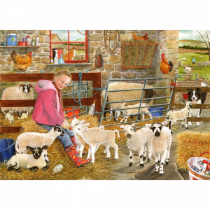 Mary's Little Lambs BIG 500 Puzzle
