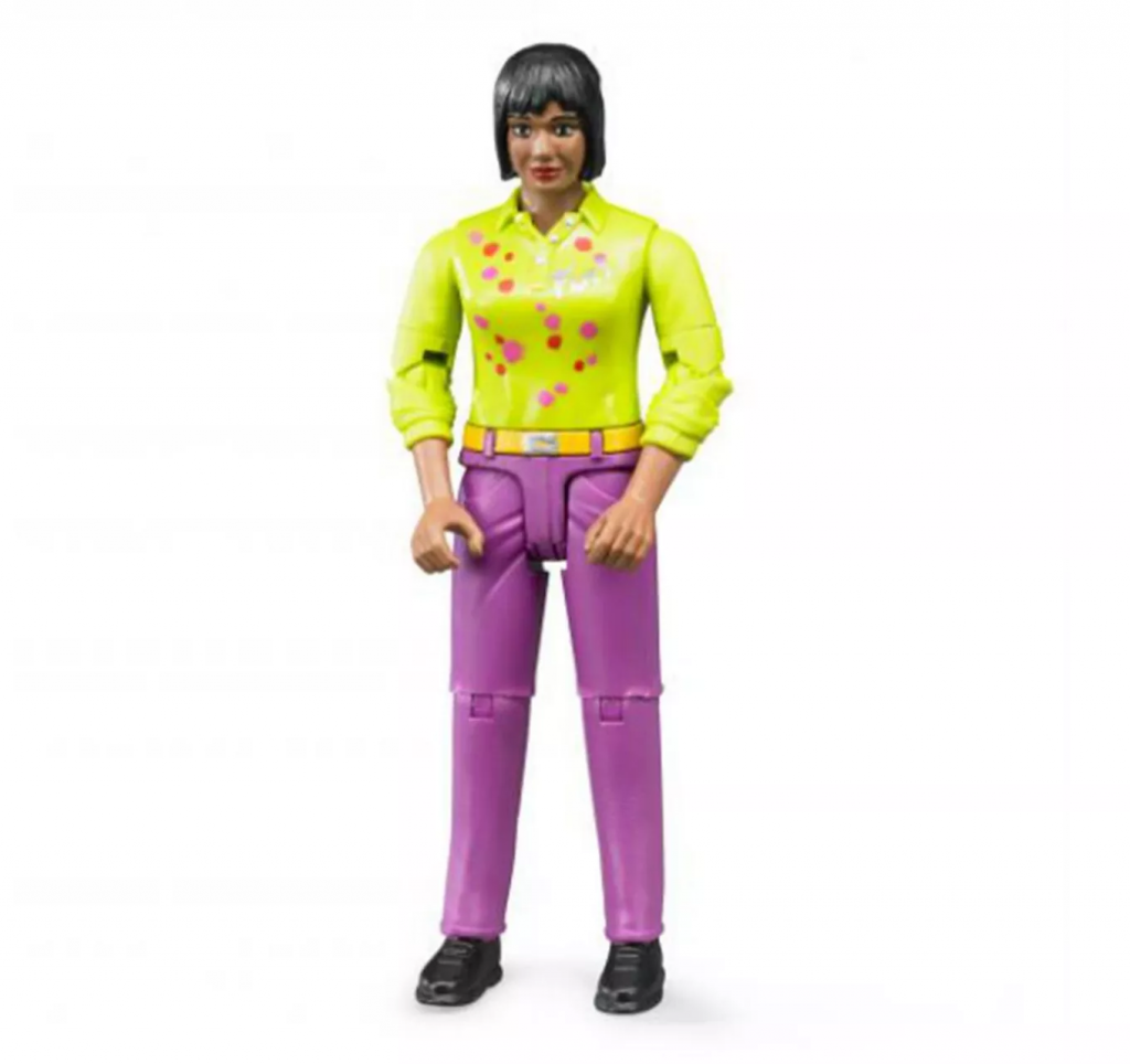 Woman - Purple Jeans