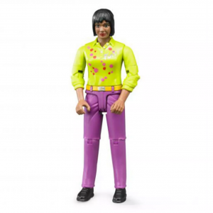 Woman - Purple Jeans