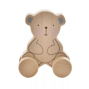 Bambino Wooden Toy Push Animals - Each
