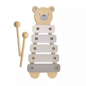 Bambino Wooden Toy Xylophone - Teddy