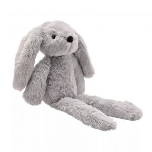 Theo The Plush Long  Leg Grey Bunny  35 cm