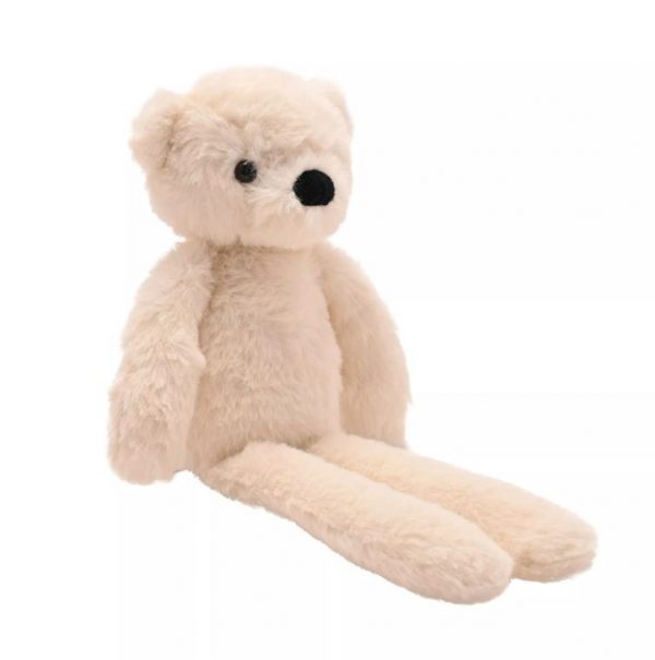Lola The Long Leg Plush Cream Teddy Bear 30 cm