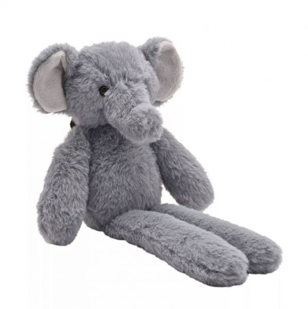 George The Plush Long Leg Petrol Elephant 35 cm