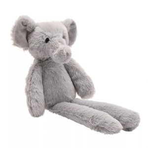 Nelly The Plush Long Leg Grey Elephant 35 cm