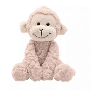 Martin The Plush Sitting Light Brown Monkey 22 cm