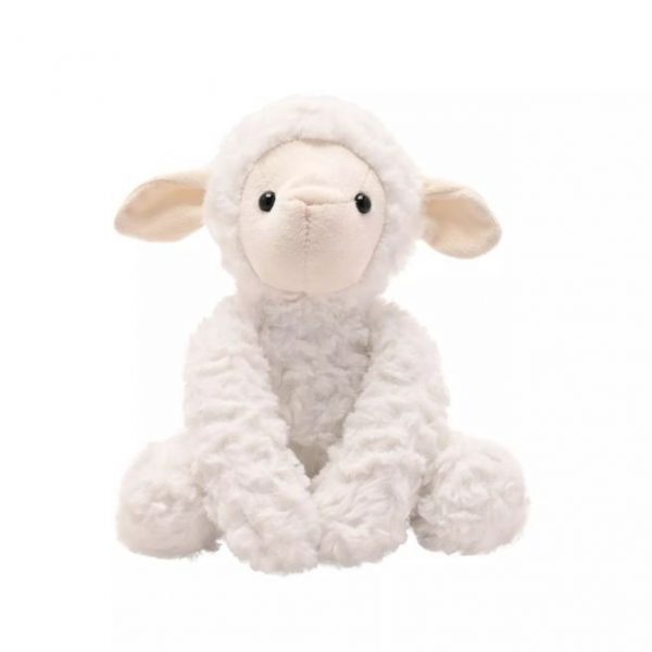 Lottie The Plush Sitting White Lamb 22 cm
