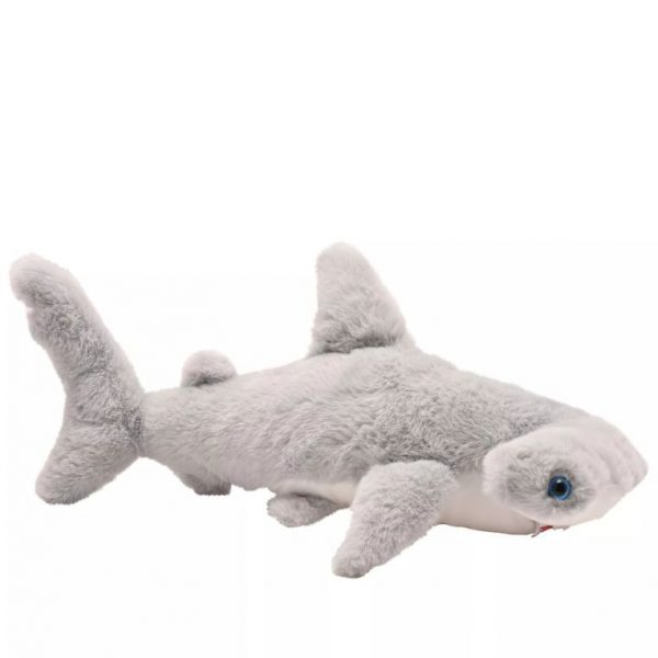 Harrison The Plush Grey Hamerhead Shark 35cm