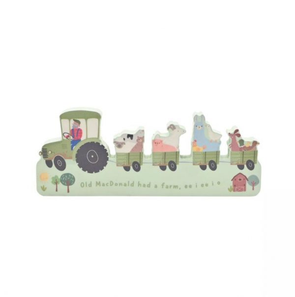 Story Time Mantel Plaque - Old MacDonald