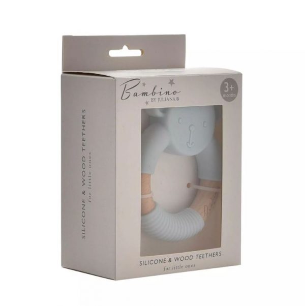 Bambino Teddy Teether Blue - Image 2
