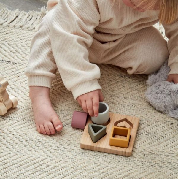 Bambino Silicone & Bamboo Heart Puzzle - Image 4