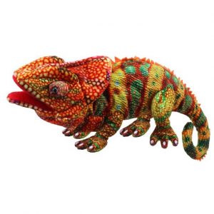 Large Creatures: Chameleon Puppet (Orange)