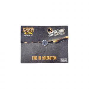 Murder Mystery Party Case File Fire in Adlerstein