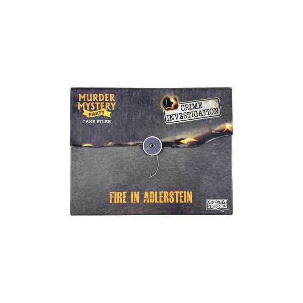 Murder Mystery Party Case File Fire in Adlerstein