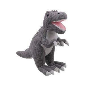 Knitted T-Rex Grey (M)