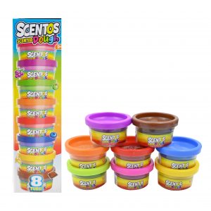 Scentos Dough/Cloud Sand Mini Tubs 8pk