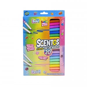 Scentos Fine Liners Bold & Pastel 20pk