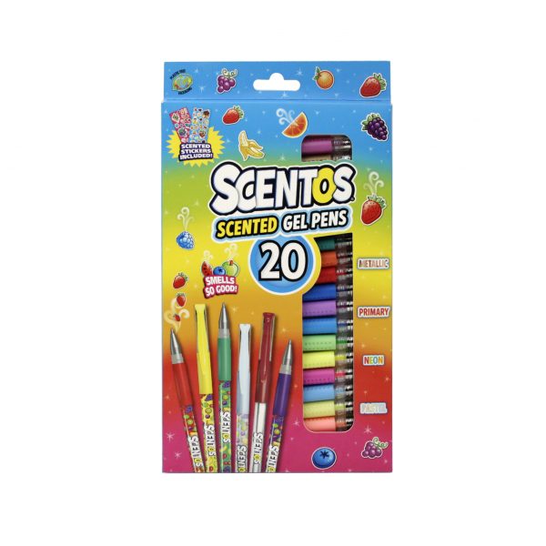 Scentos Gel Pens 20pk