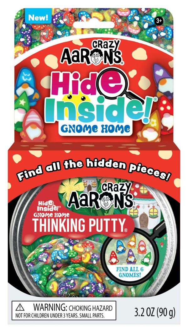 Hide Inside Gnome Home Thinking Putty