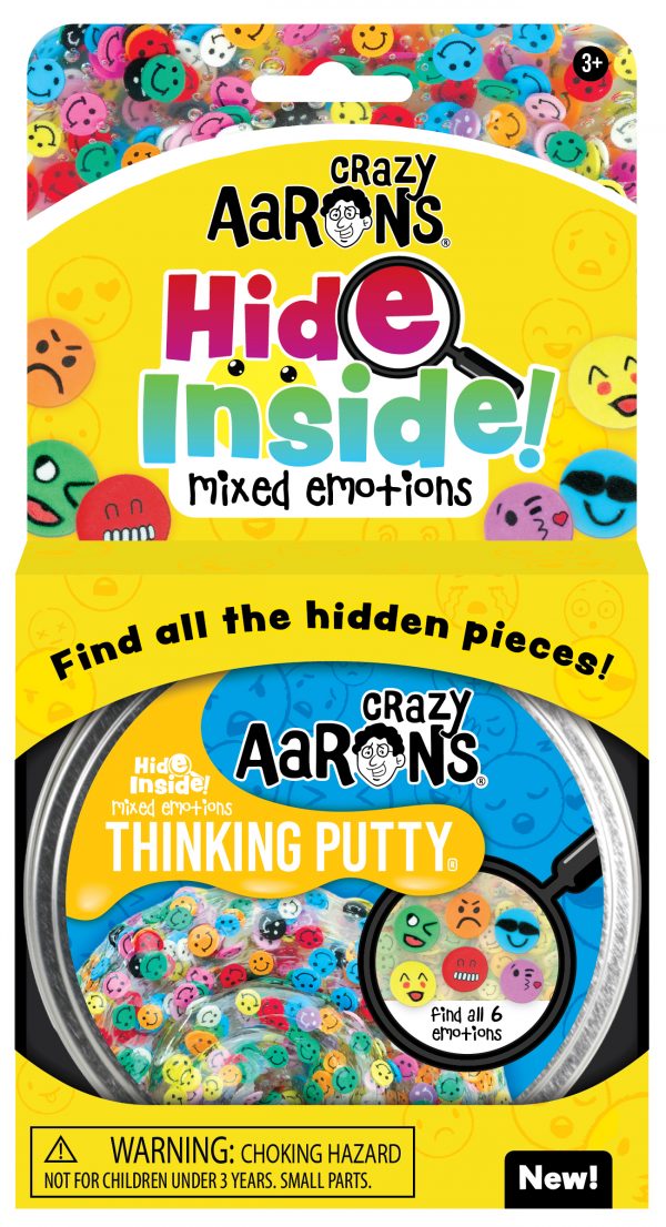 Hide Inside Mixed Emotions Thinking Putty