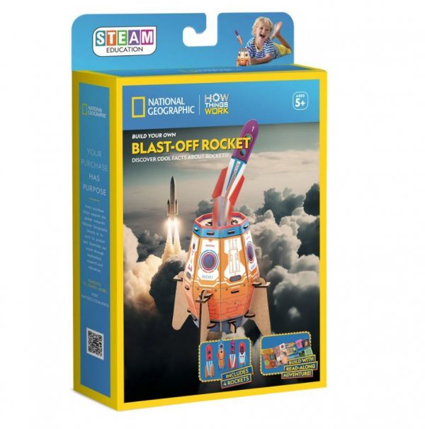 How Things Work Build & Play Kit - Blast Off Rocket
