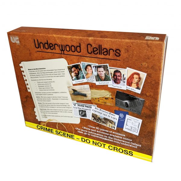 Murder Mystery Party Case File Underwood Cellars - Image 4